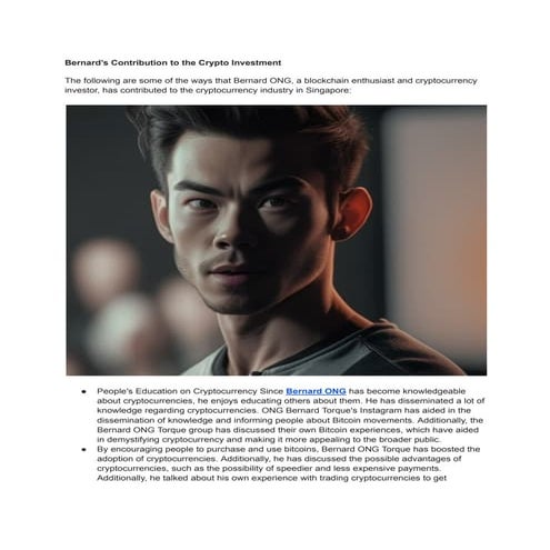 Why is Singapore's top group, Bernard ONG Torque Group, so successful.pdf