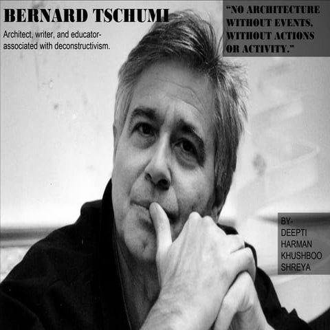 Bernard tschumi