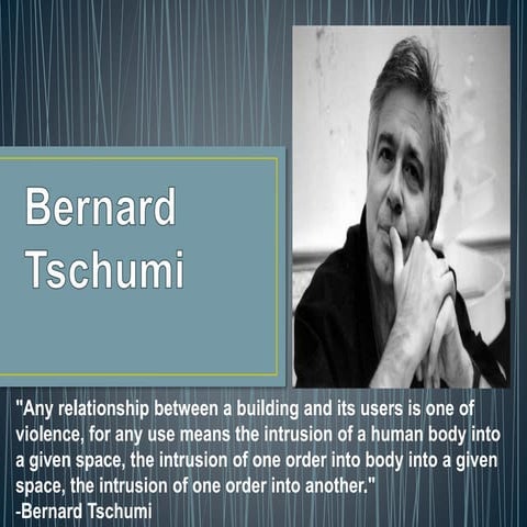 Bernard Tschumi