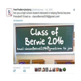 El rebelde Bernie Sanders