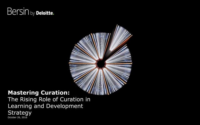 Curated not Created 