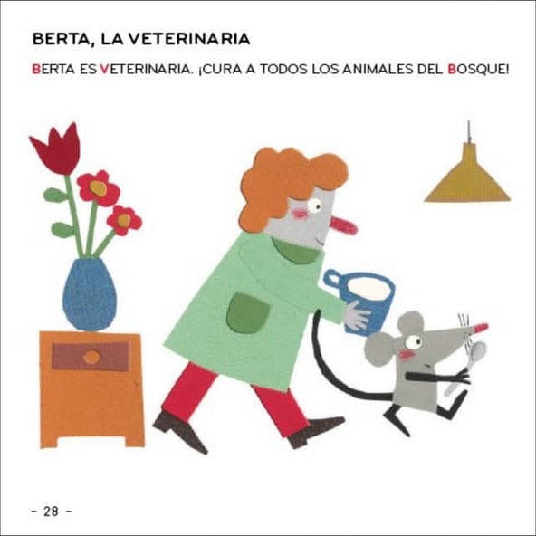 Berta la veterinaria