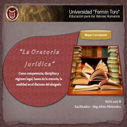 Oratoria juridica, Ramirez B. SAIA 2017 B