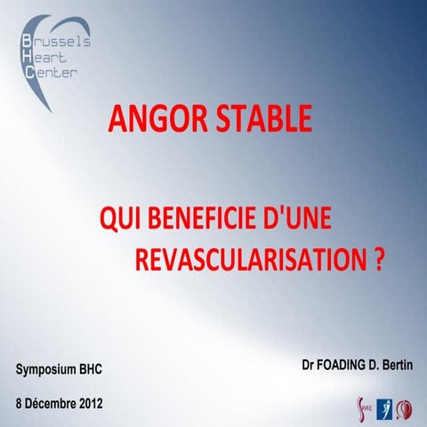 CRTP ou CRTD? Quels arguments pour notre choix? (Pr C. Leclercq) | PPTX