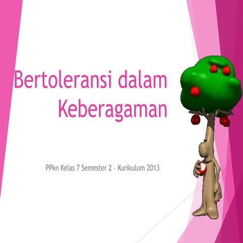 Bertoleransi dalam keberagaman