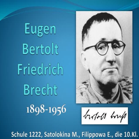 Bertolt Brecht