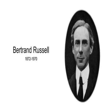 Bertrand Russell