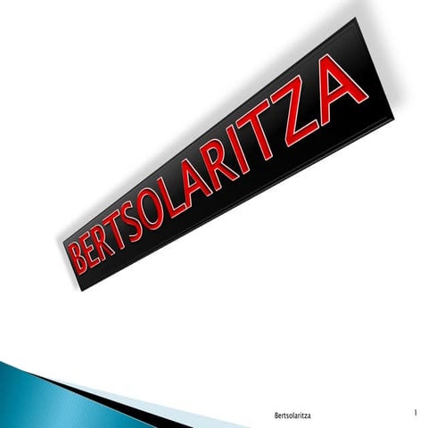 Bertsolaritza