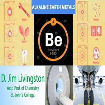 Alkaline earth metals