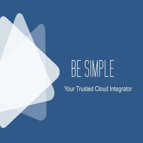 Be simple   presentazione istituzionale