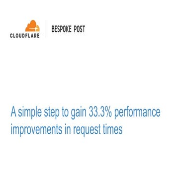 Cloudflare Argo - Overview | PPTX