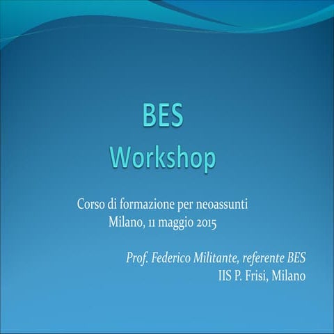 Workshop BES