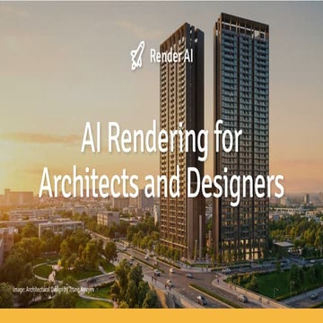 Revolutionizing Architectural Visualization with Render AI: Fast ...