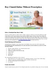 Buy clomiphene without prescription