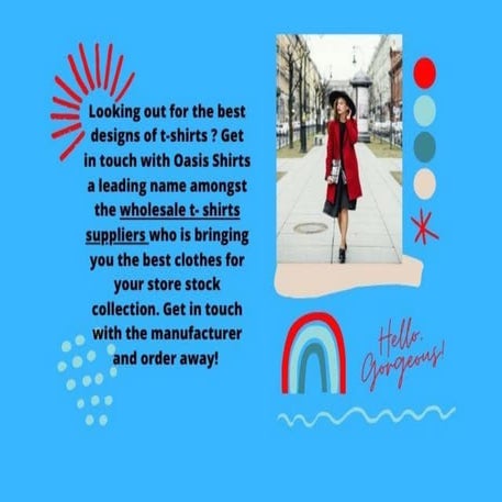 Looking for bulk fashionable t-shirts collection in this summer !? | PPT