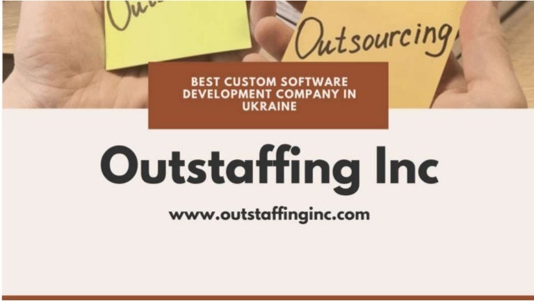 outsourcing software development companies