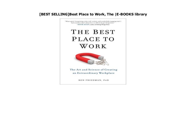 [BEST SELLING]Best Place to Work, The |E-BOOKS library