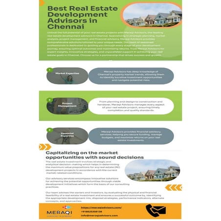 Best Real Estate Development Advisors in Chennai Meraqi | PDF
