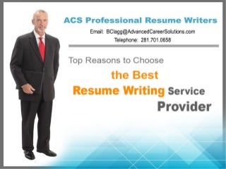 online resume writing service