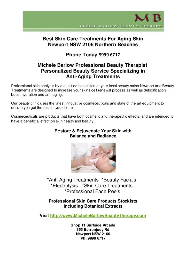 best face treatments for aging