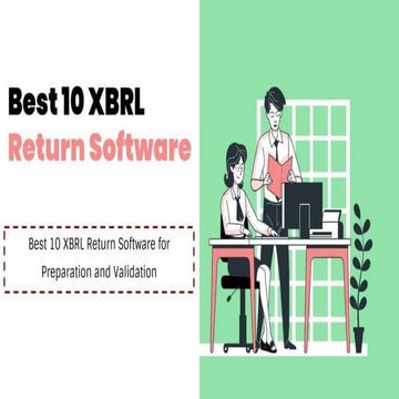 Top 10 XBRL Software for Balance Sheet and P&L Accounts | PDF