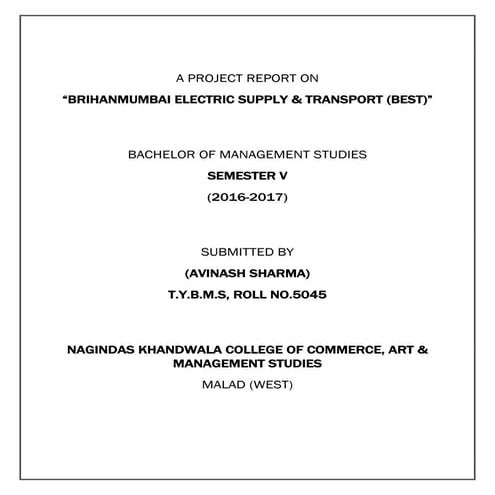 BEST Undertaking (BLACK BOOK)