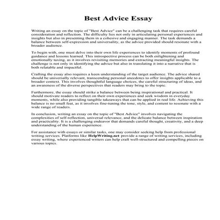 Advice Essay.pdf