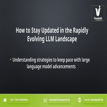Best AI LLM Training | LLM in AI Course visualpath.pptx