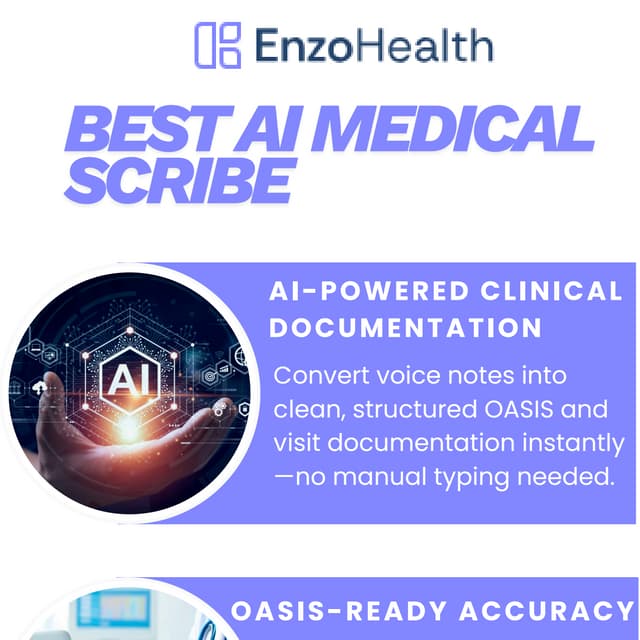 The Best AI Medical Scribe Every Home Health Agency Needs Today