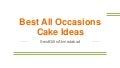 Best All Occasions Cake Ideas in Ahmedabad - SendGifts Ahmedabad
