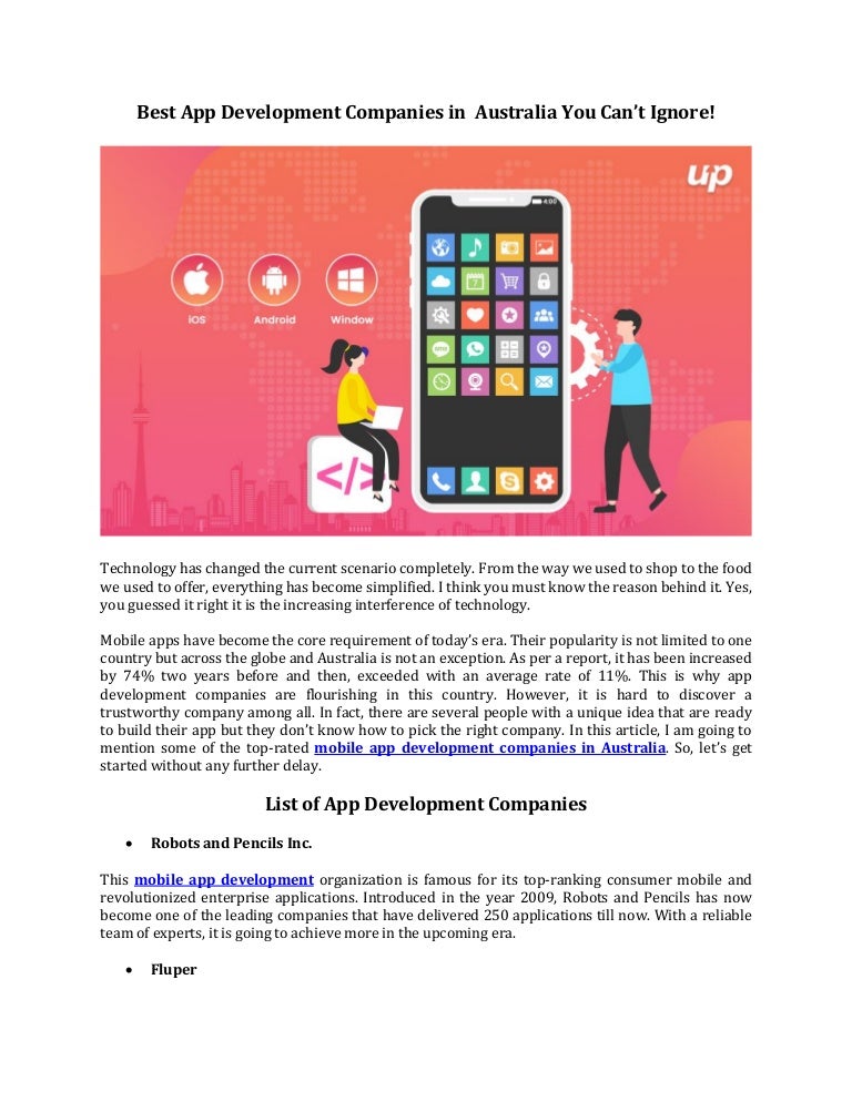 Best App Development Companies In Australia You Can t Ignore 