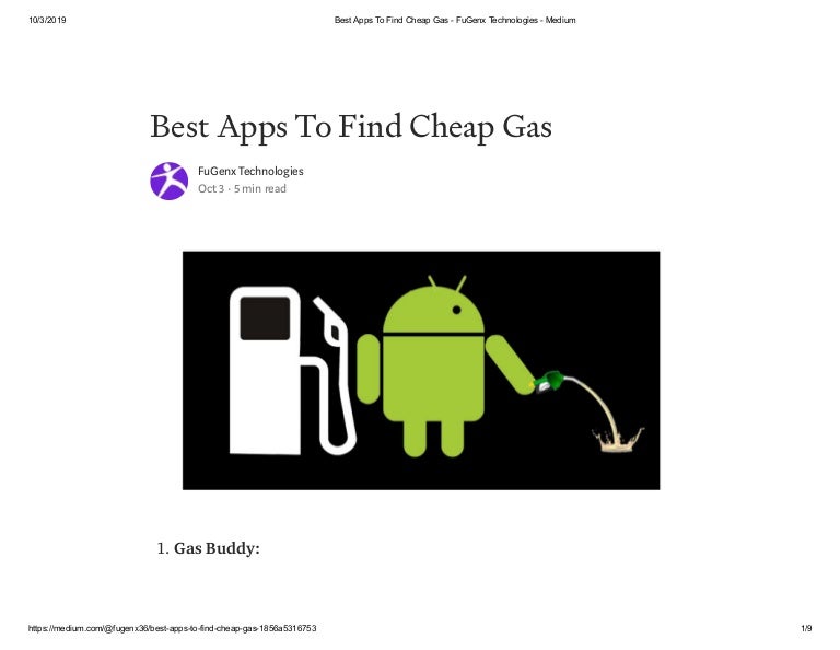 Where's The Cheapest Gas Near Me >> Best Apps To Find Cheap Gas Where's The Cheapest Gas Near Me >> Best Apps To Find Cheap Gas