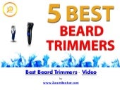 5 Best Beard Trimmers