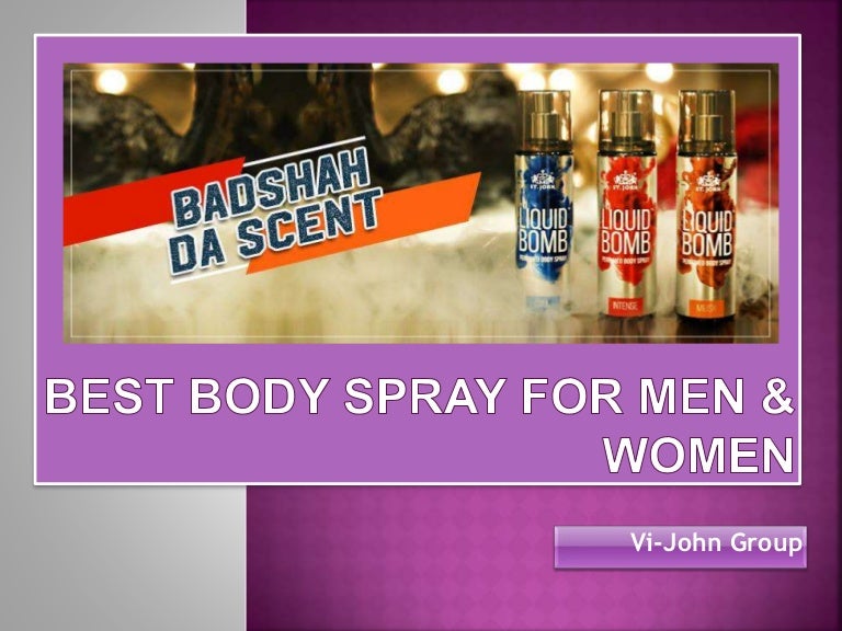 Best body spray for men & women