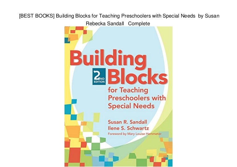 [BEST BOOKS] Building Blocks for Teaching Preschoolers with Special