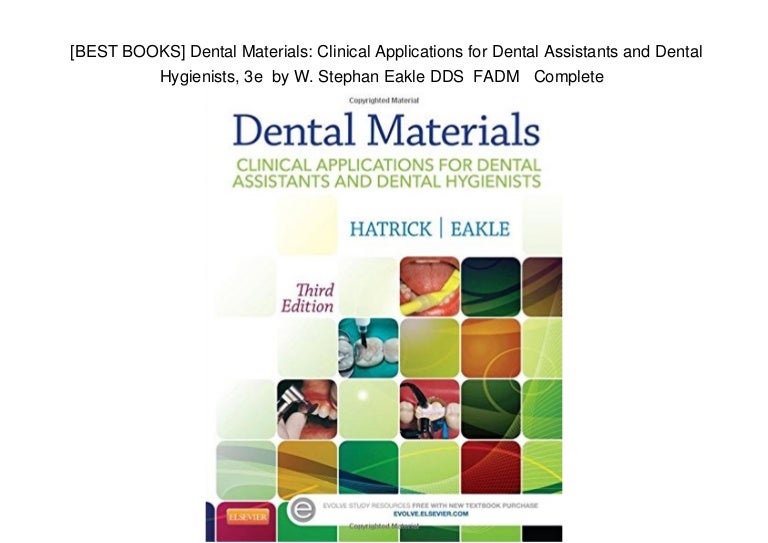 [BEST BOOKS] Dental Materials Clinical Applications for Dental Assi…