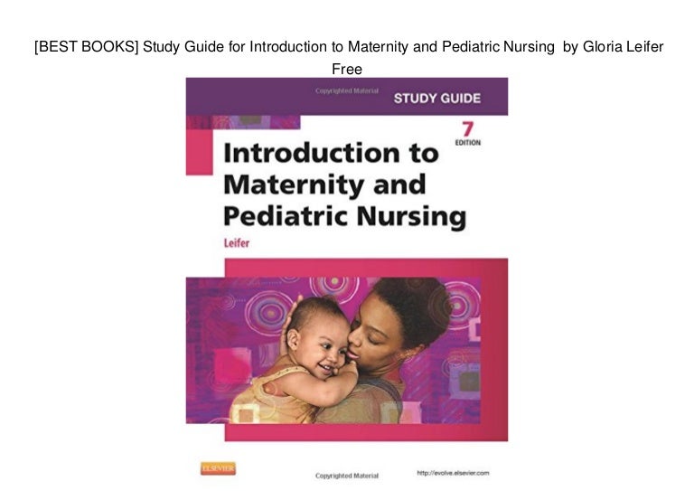 [BEST BOOKS] Study Guide for Introduction to Maternity and Pediatric…