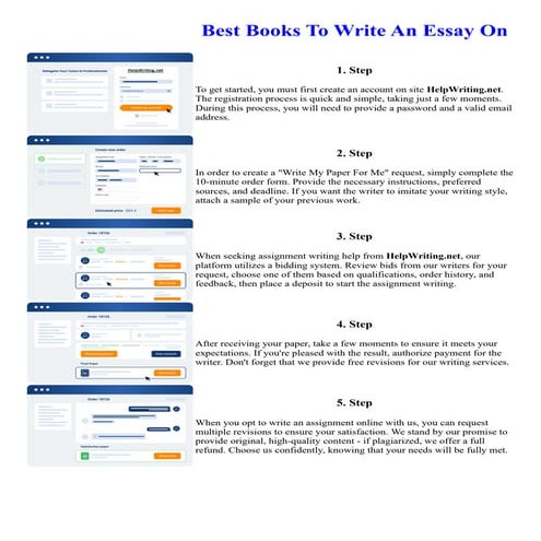 Best Books To Write An Essay On