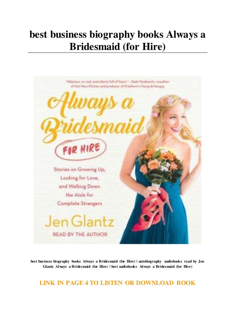 always a bridesmaid for hire