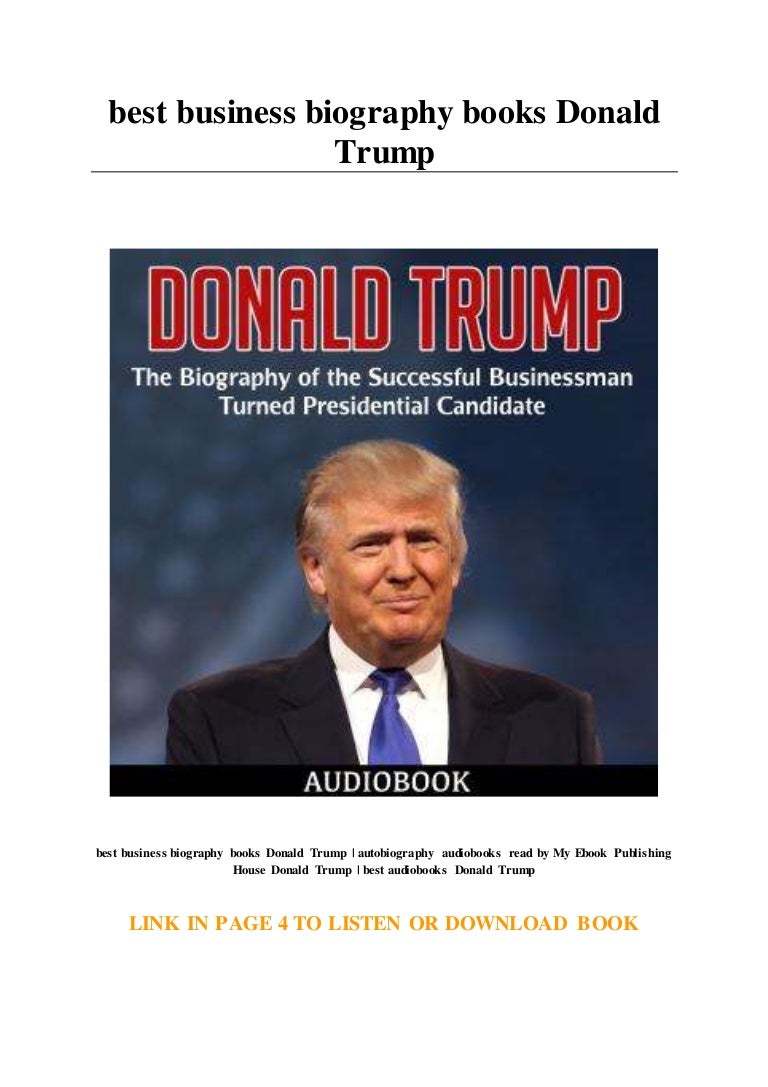 Donald Trump Autobiography