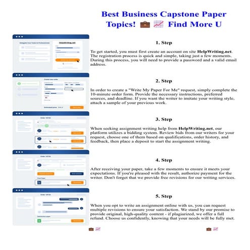 Best Business Capstone Paper Topics! 💼📈 Find More U