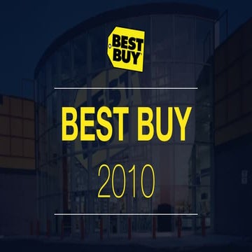 GWU Strategy Formulation & Implementation--Best Buy Case Study: Spring 2014