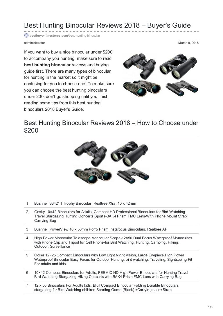 best travel binoculars reviews
