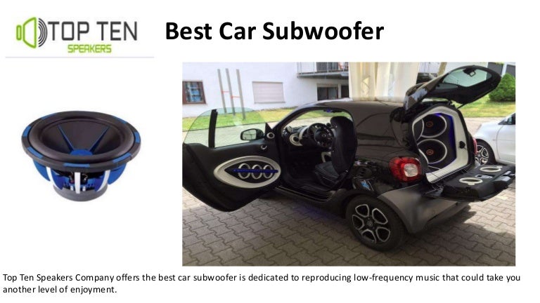 best vehicle subwoofer