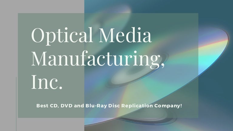 Best Cd Dvd And Blu Ray Disc Replication Company