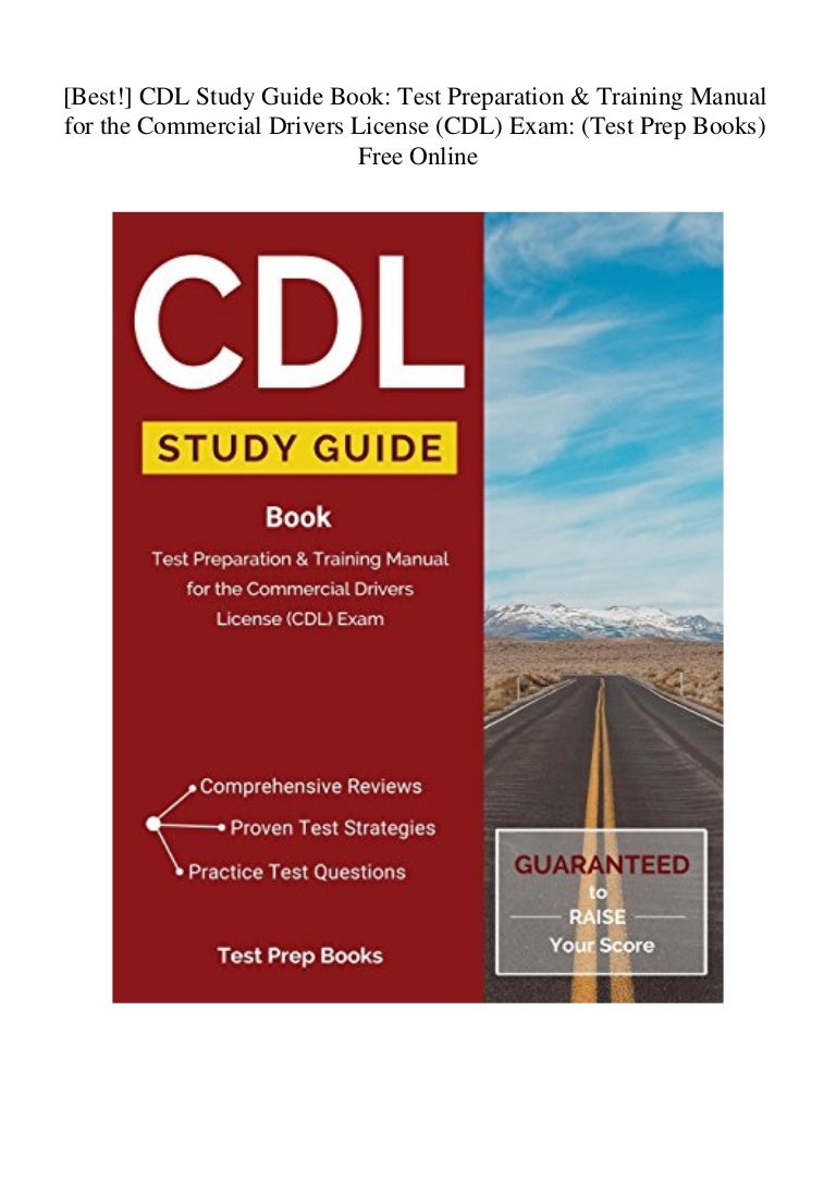 [Best!] CDL Study Guide Book Test Preparation & Training
