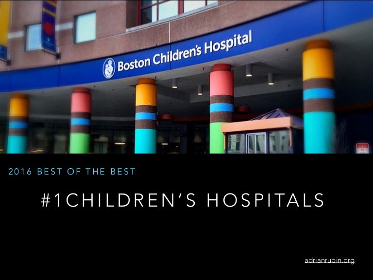 Best Children's Hospitals 2016