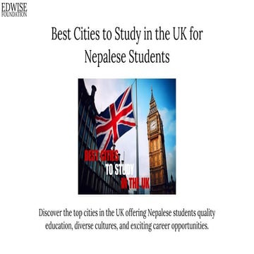 Unlocking Opportunities: A Guide for Nepalese Students to Study in the ...
