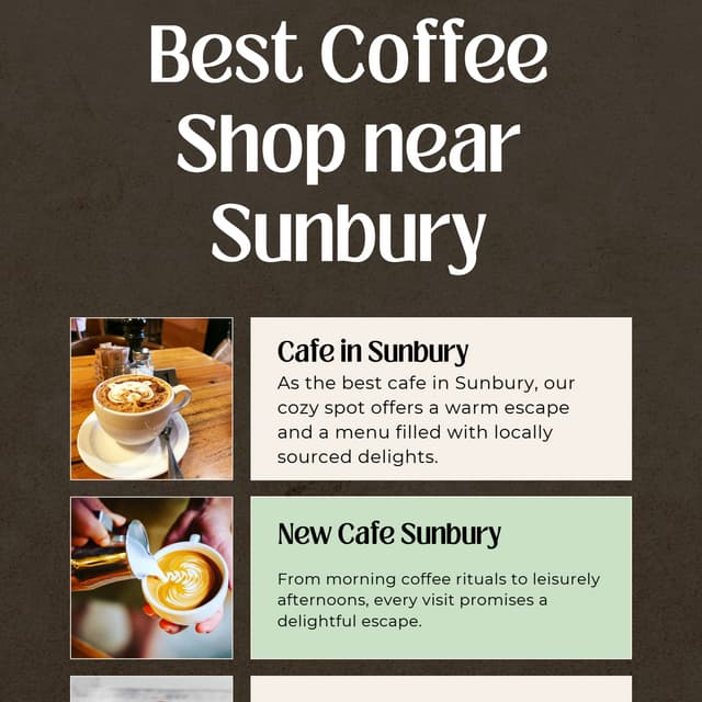 Best Coffee Shop near Sunbury PDF