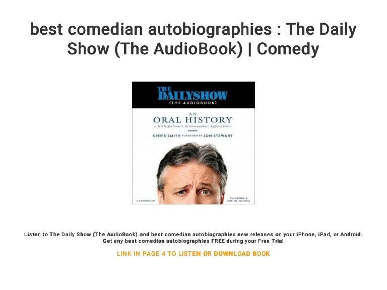 best comedian autobiographies The Daily Show (The AudioBook) Come…